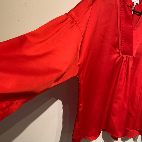 Red Laundry Blouse - Picture 5 of 8